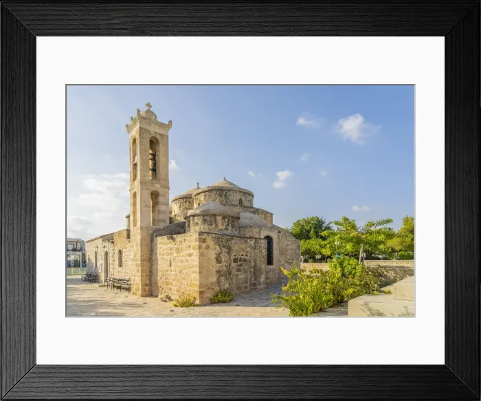 Framed Print : Byzantine Church of Agia Paraskevi, 9th century, Paphos, Cyprus Framed Print : Byzantine Church of Agia Paraskevi, 9th century, Paphos, Cyprus