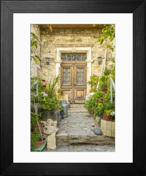 Framed Print : Door, Kato Drys, Cyprus Framed Print : Door, Kato Drys, Cyprus
