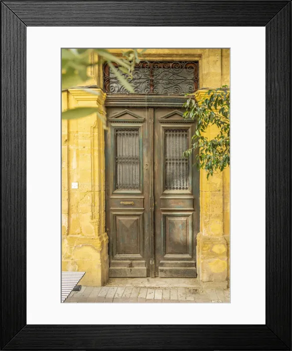 Framed Print : Door, Nicosia, Cyprus Framed Print : Door, Nicosia, Cyprus