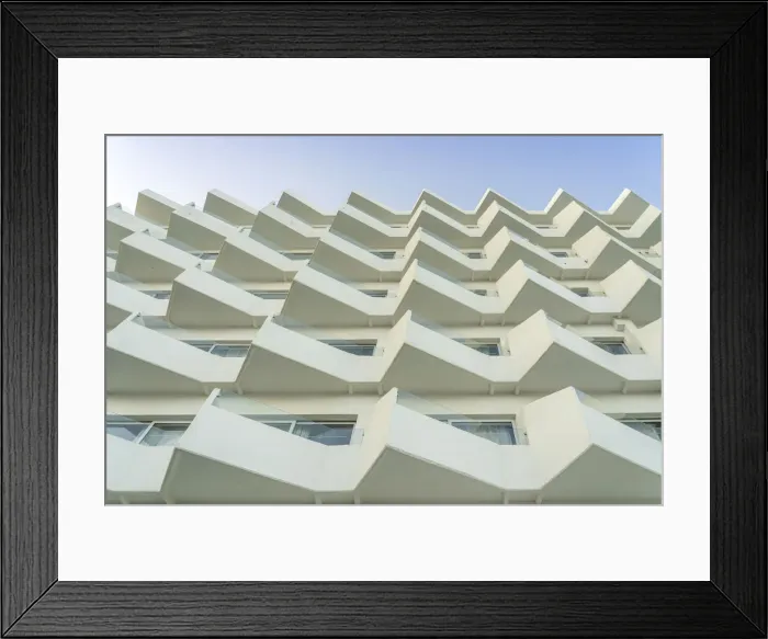 Framed Print : Balconies, Protaras, Famagusta District, Cyprus Framed Print : Balconies, Protaras, Famagusta District, Cyprus