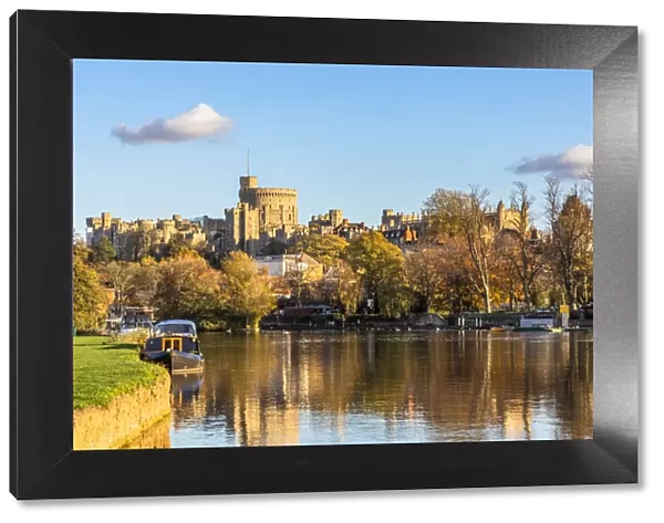 Windsor Castle and River Thames, Windsor, Berkshire, United Kingdom