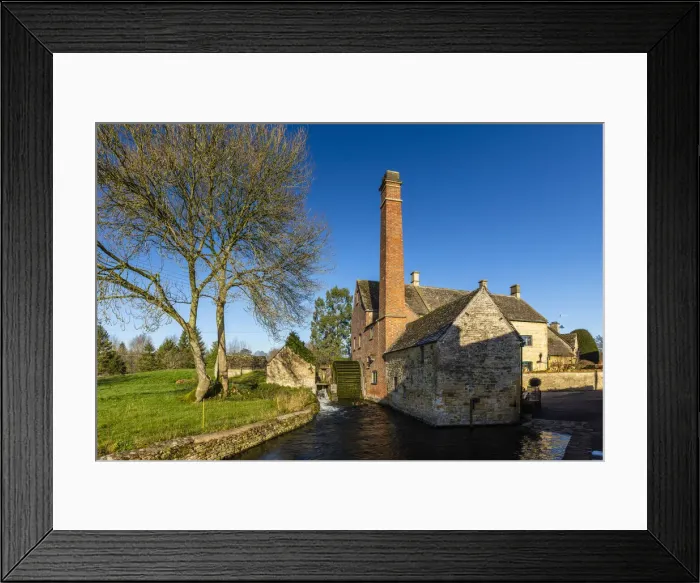 Framed Print : The MIll, Lower Slaughter, Cotswolds, Gloucestershire, England, UK Framed Print : The MIll, Lower Slaughter, Cotswolds, Gloucestershire, England, UK