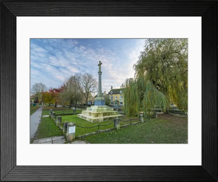 Framed Print : Market cross and square, Stow-on-the-Wold, the Cotswolds, Gloucestershire, England, UK Framed Print : Market cross and square, Stow-on-the-Wold, the Cotswolds, Gloucestershire, England, UK