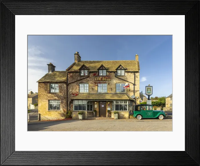 Framed Print : The Bell pub, Stow-on-the-Wold, the Cotswolds, Gloucestershire, England, UK Framed Print : The Bell pub, Stow-on-the-Wold, the Cotswolds, Gloucestershire, England, UK