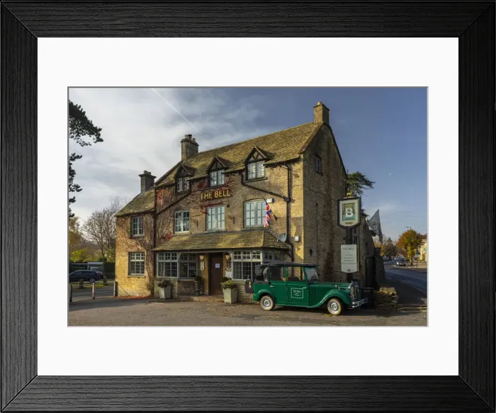 Framed Print : The Bell pub, Stow-on-the-Wold, the Cotswolds, Gloucestershire, England, UK Framed Print : The Bell pub, Stow-on-the-Wold, the Cotswolds, Gloucestershire, England, UK