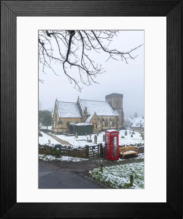 Framed Print : St Barnabas Church, Snowshill, The Cotswolds, Gloucestershire, England, UK Framed Print : St Barnabas Church, Snowshill, The Cotswolds, Gloucestershire, England, UK