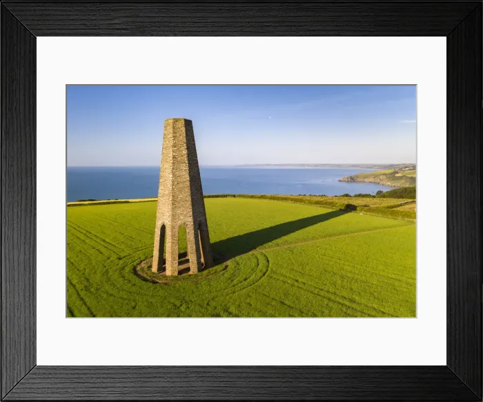 Framed Print : The Daymark, an octagonal day beacon near Dartmouth, Devon, England. Summer (June) 2020 Framed Print : The Daymark, an octagonal day beacon near Dartmouth, Devon, England. Summer (June) 2020