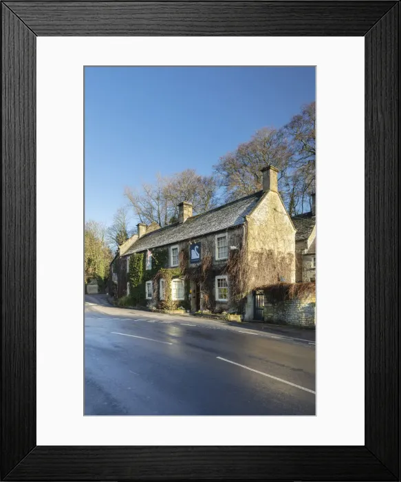 Framed Print : The Swan pub, Bibury, Cotswolds, Gloucestershire, England, UK Framed Print : The Swan pub, Bibury, Cotswolds, Gloucestershire, England, UK