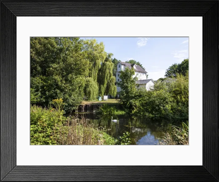 Framed Print : Chilham Mill on the River Stour, build circa 1850, Kent, England Framed Print : Chilham Mill on the River Stour, build circa 1850, Kent, England