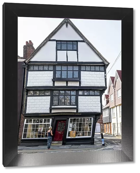 The Crooked House of Canterbury, believed to have been built in 1617