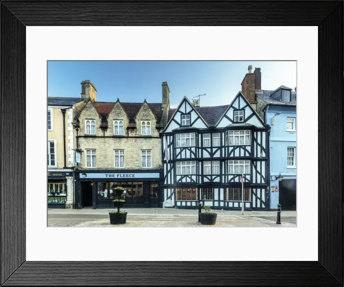 Framed Print : The Fleece Pub, High Street, Cirencester, Cotswolds, Gloucestershire, England, UK Framed Print : The Fleece Pub, High Street, Cirencester, Cotswolds, Gloucestershire, England, UK