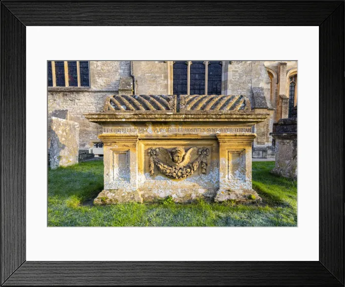 Framed Print : St John the Baptist Church, Burford, Oxfordshire, England, UK Framed Print : St John the Baptist Church, Burford, Oxfordshire, England, UK