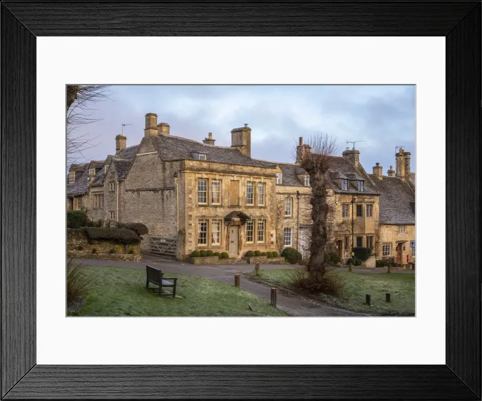 Framed Print : High street, Burford, Oxfordshire, England, UK Framed Print : High street, Burford, Oxfordshire, England, UK