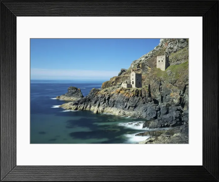 Framed Print : Botallack tin mines, Cornwall, England, UK Framed Print : Botallack tin mines, Cornwall, England, UK