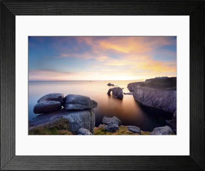 Framed Print : Lands End, Cornwall, England, UK Framed Print : Lands End, Cornwall, England, UK
