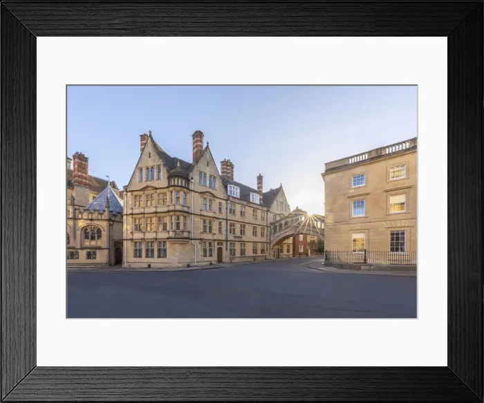 Framed Print : The Bridge of Sighs, Oxford, Oxfordshire, England