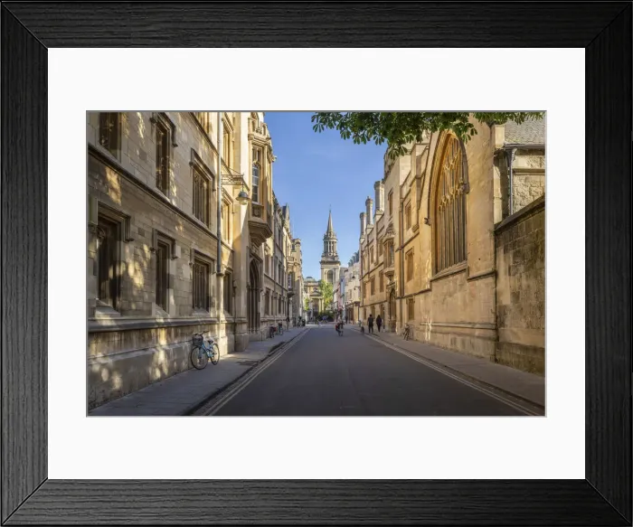 Framed Print : Lincoln College, Oxford, Oxfordshire, England Framed Print : Lincoln College, Oxford, Oxfordshire, England