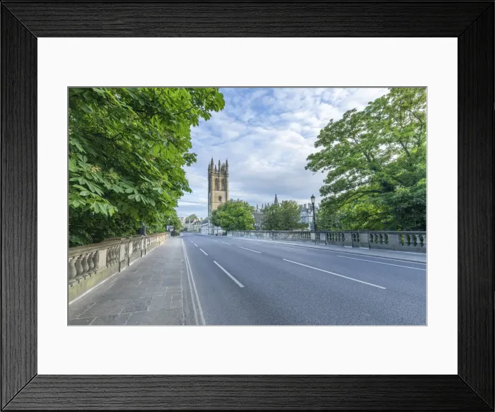 Framed Print : High Street and Magdalen College Tower, Oxford, Oxfordshire, England Framed Print : High Street and Magdalen College Tower, Oxford, Oxfordshire, England