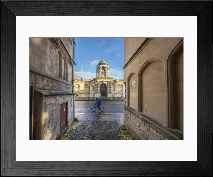Framed Print : Queens College, Oxford, Oxfordshire, England, UK Framed Print : Queens College, Oxford, Oxfordshire, England, UK