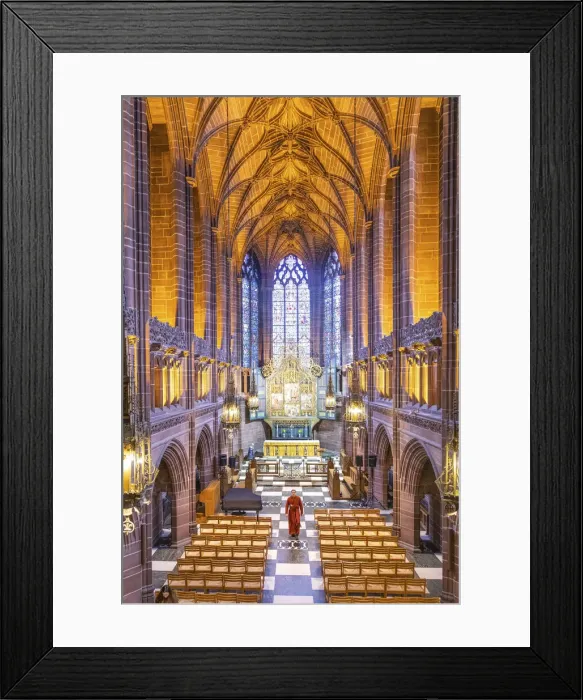 Framed Print : Liverpool Cathedral, Liverpool, England, UK
