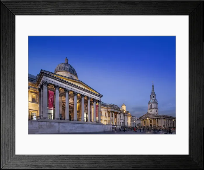 Framed Print : Europe, UK, England, London, Central London, Westminster, Trafaglar Square Framed Print : Europe, UK, England, London, Central London, Westminster, Trafaglar Square
