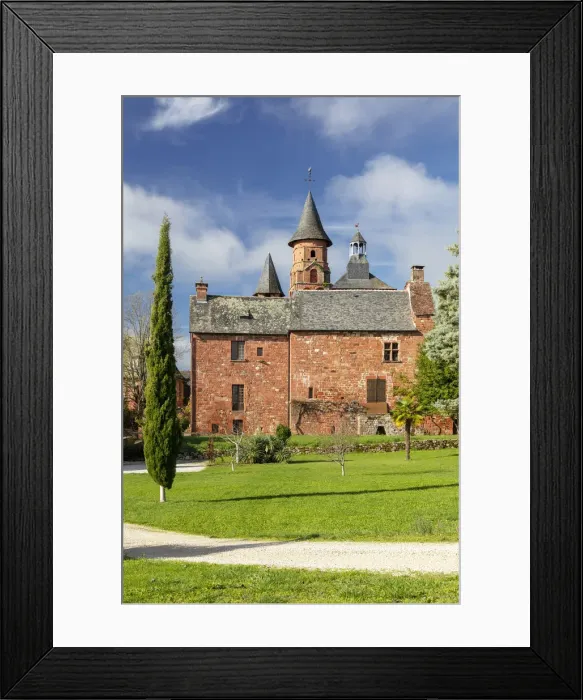 Framed Print : France, Nouvelle-Aquitaine, Correze, Collonges-la-Rouge Framed Print : France, Nouvelle-Aquitaine, Correze, Collonges-la-Rouge