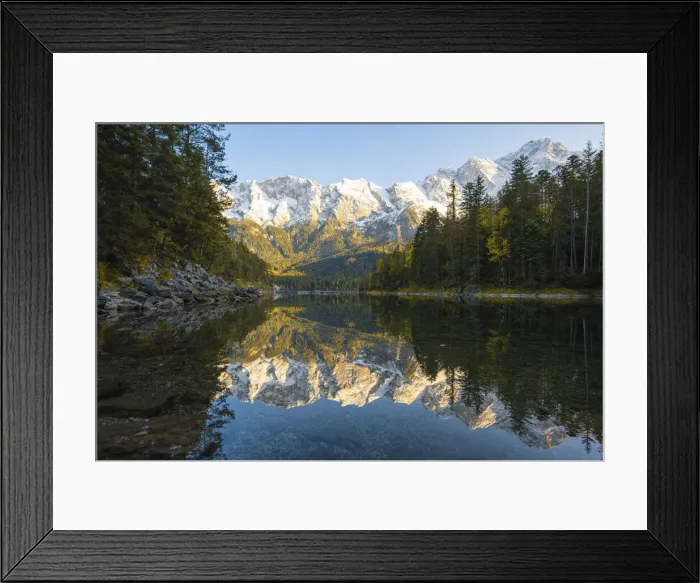 Framed Print : Eibsee, Garmisch-Partenkirchen, Bavaria, Germany Framed Print : Eibsee, Garmisch-Partenkirchen, Bavaria, Germany
