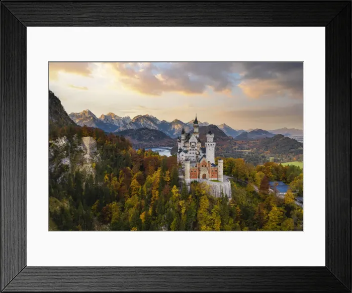 Framed Print : Neuschwanstein castle, Schwangau, Bavaria, Germany Framed Print : Neuschwanstein castle, Schwangau, Bavaria, Germany