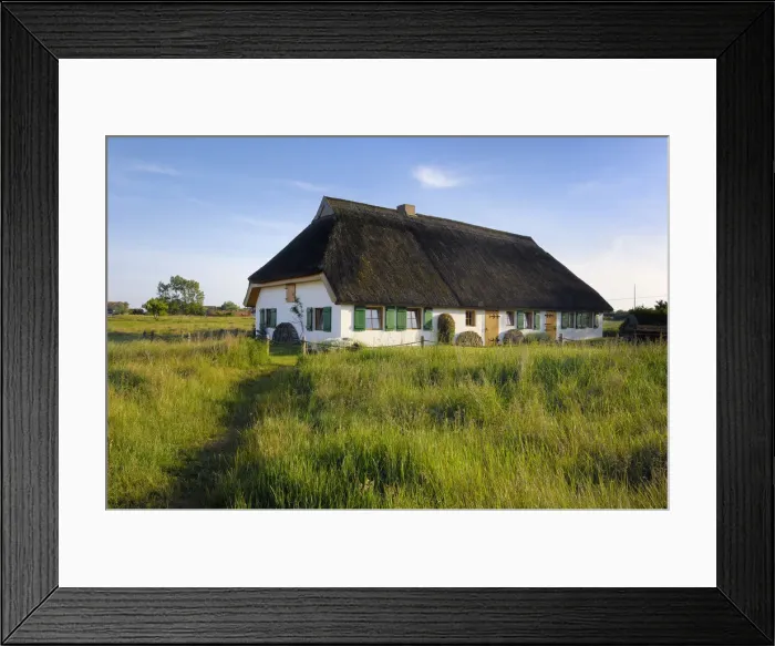 Framed Print : Germany, Mecklenburg-Western Pomerania, Baltic Sea, Hiddensee Island