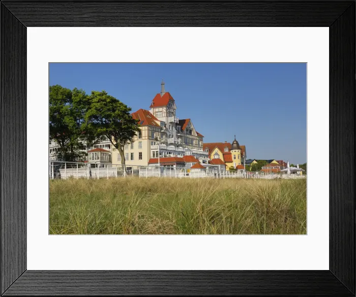 Framed Print : Germany, Mecklenburg-Western Pomerania, Baltic Sea, Kuehlungsborn Framed Print : Germany, Mecklenburg-Western Pomerania, Baltic Sea, Kuehlungsborn