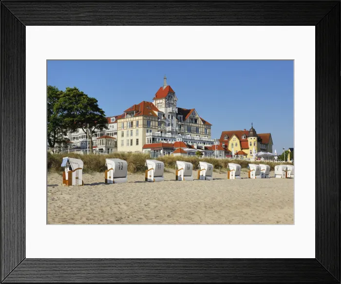 Framed Print : Germany, Mecklenburg-Western Pomerania, Baltic Sea, Kuehlungsborn Framed Print : Germany, Mecklenburg-Western Pomerania, Baltic Sea, Kuehlungsborn