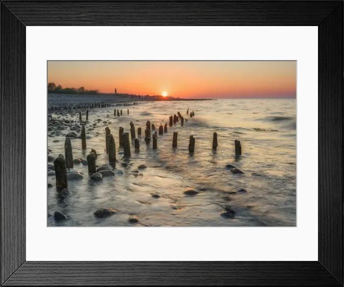 Framed Print : Germany, Schleswig-Holstein, Baltic Sea, Hohwachter bay Framed Print : Germany, Schleswig-Holstein, Baltic Sea, Hohwachter bay