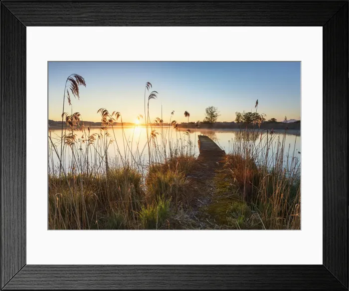 Framed Print : Sunrise at Lake Chiemsee, Chiemgau, Bavaria, Germany, Europe Framed Print : Sunrise at Lake Chiemsee, Chiemgau, Bavaria, Germany, Europe