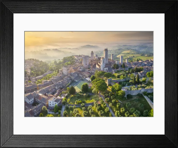 Framed Print : Italy, Tuscany, Siena, San Gimignano (Unesco world heritage site) Framed Print : Italy, Tuscany, Siena, San Gimignano (Unesco world heritage site)