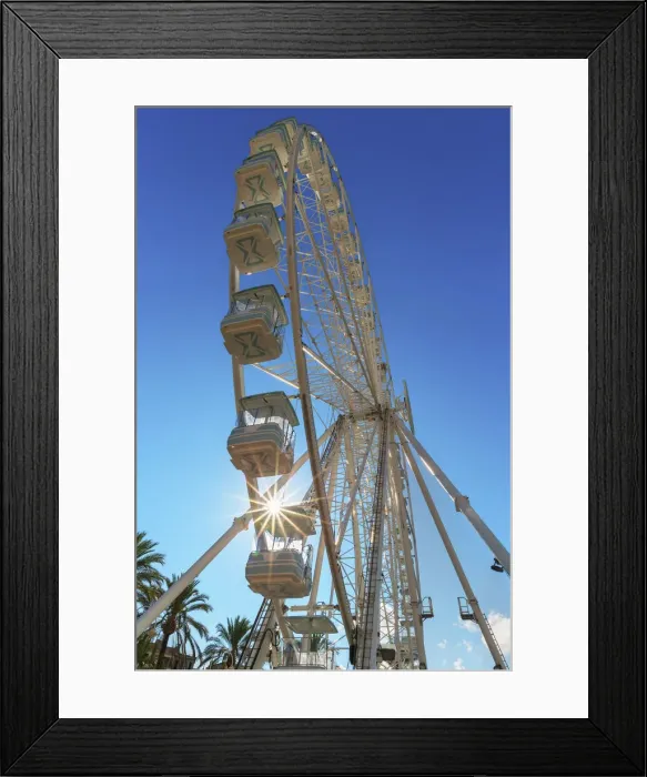 Framed Print : Ferris wheel, Porto Antico (Old Port), Genoa, Liguria, Italy Framed Print : Ferris wheel, Porto Antico (Old Port), Genoa, Liguria, Italy