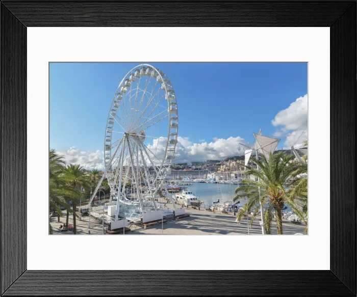 Framed Print : Porto Antico (Old Port), Genoa, Liguria, Italy Framed Print : Porto Antico (Old Port), Genoa, Liguria, Italy
