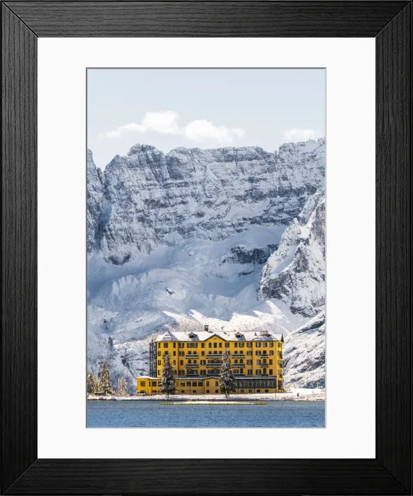 Framed Print : Lake Misurina, Belluno province, Veneto, Italy Framed Print : Lake Misurina, Belluno province, Veneto, Italy