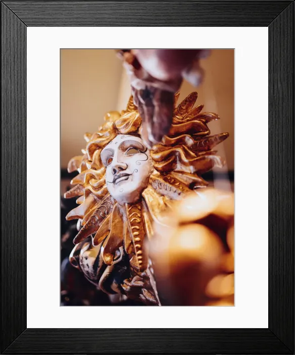 Framed Print : Carnival Mask, Venice, Veneto, Italy Framed Print : Carnival Mask, Venice, Veneto, Italy