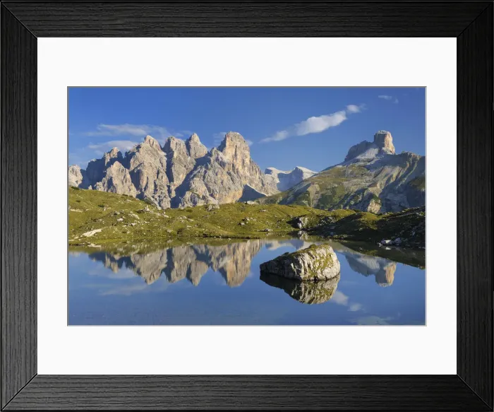 Framed Print : Rautkofel, Schwalbenkofel, Langalm, South Tyrol, Dolomites Framed Print : Rautkofel, Schwalbenkofel, Langalm, South Tyrol, Dolomites