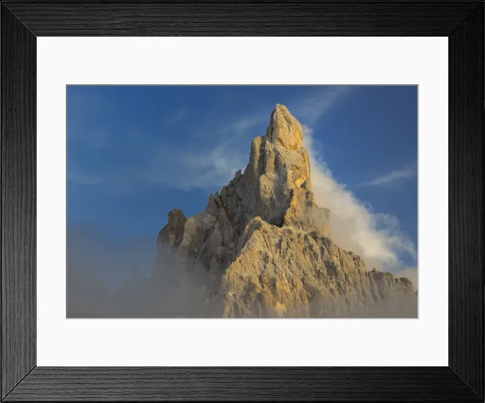 Framed Print : Cimon della Pala (3186 m), Passo Rolle, Nature Reseve Paneveggio-Pale di San Martino Framed Print : Cimon della Pala (3186 m), Passo Rolle, Nature Reseve Paneveggio-Pale di San Martino