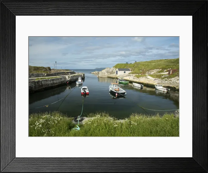 Framed Print : Ballintoy Harbour, Antrim Coast, County Antrim, Northern Ireland, UK Framed Print : Ballintoy Harbour, Antrim Coast, County Antrim, Northern Ireland, UK
