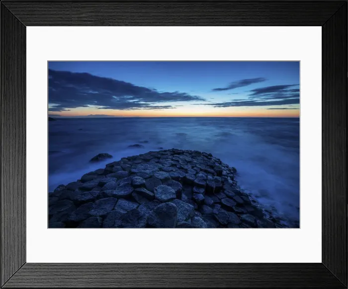 Framed Print : The Giants Causeway, County Antrim, Northern Ireland, UK Framed Print : The Giants Causeway, County Antrim, Northern Ireland, UK