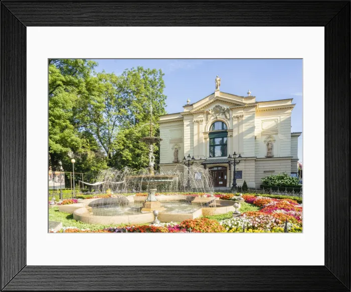 Framed Print : The Polish Theatre, Bielsko Biala, Silesian Voivodeship, Poland Framed Print : The Polish Theatre, Bielsko Biala, Silesian Voivodeship, Poland