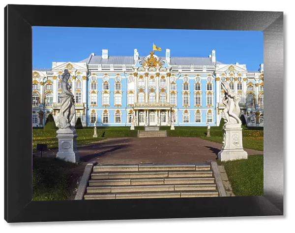 Catherine Palace, Pushkin (Tsarskoye Selo), near St. Petersburg, Russia