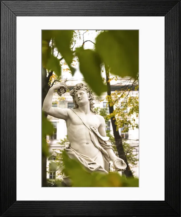 Framed Print : A marble statue, Summer Garden (Letniy sad), Saint Petersburg, Russia Framed Print : A marble statue, Summer Garden (Letniy sad), Saint Petersburg, Russia