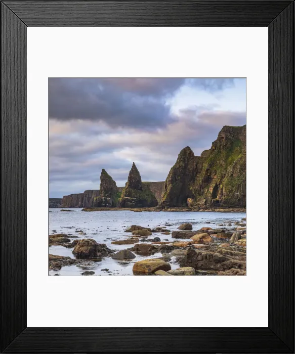 Framed Print : Duncansby Stacks, Duncansby Head, Caithness, Scotland, UK Framed Print : Duncansby Stacks, Duncansby Head, Caithness, Scotland, UK