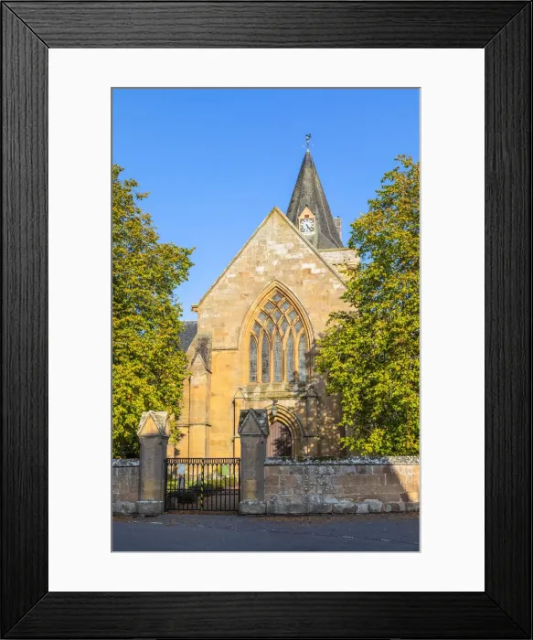 Framed Print : Dornoch Cathedral, Dornoch, Sutherland, Scotland, United Kingdom