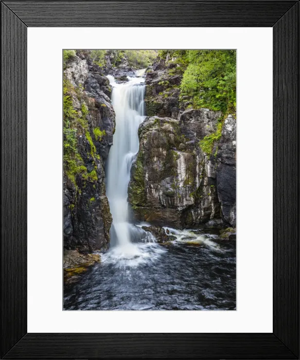 Framed Print : Falls of Kirkaig, Ullapool, Scotland, United Kingdom Framed Print : Falls of Kirkaig, Ullapool, Scotland, United Kingdom
