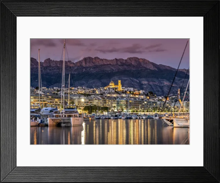 Framed Print : Altea, Costa Blanca, Valencian Community, Spain Framed Print : Altea, Costa Blanca, Valencian Community, Spain