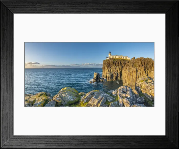 Framed Print : UK, Scotland, Highland, Isle of Skye, Duirinish Peninsula, Neist Point